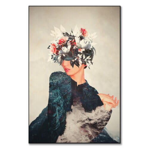 Flower Head Art BIG Wall Décor