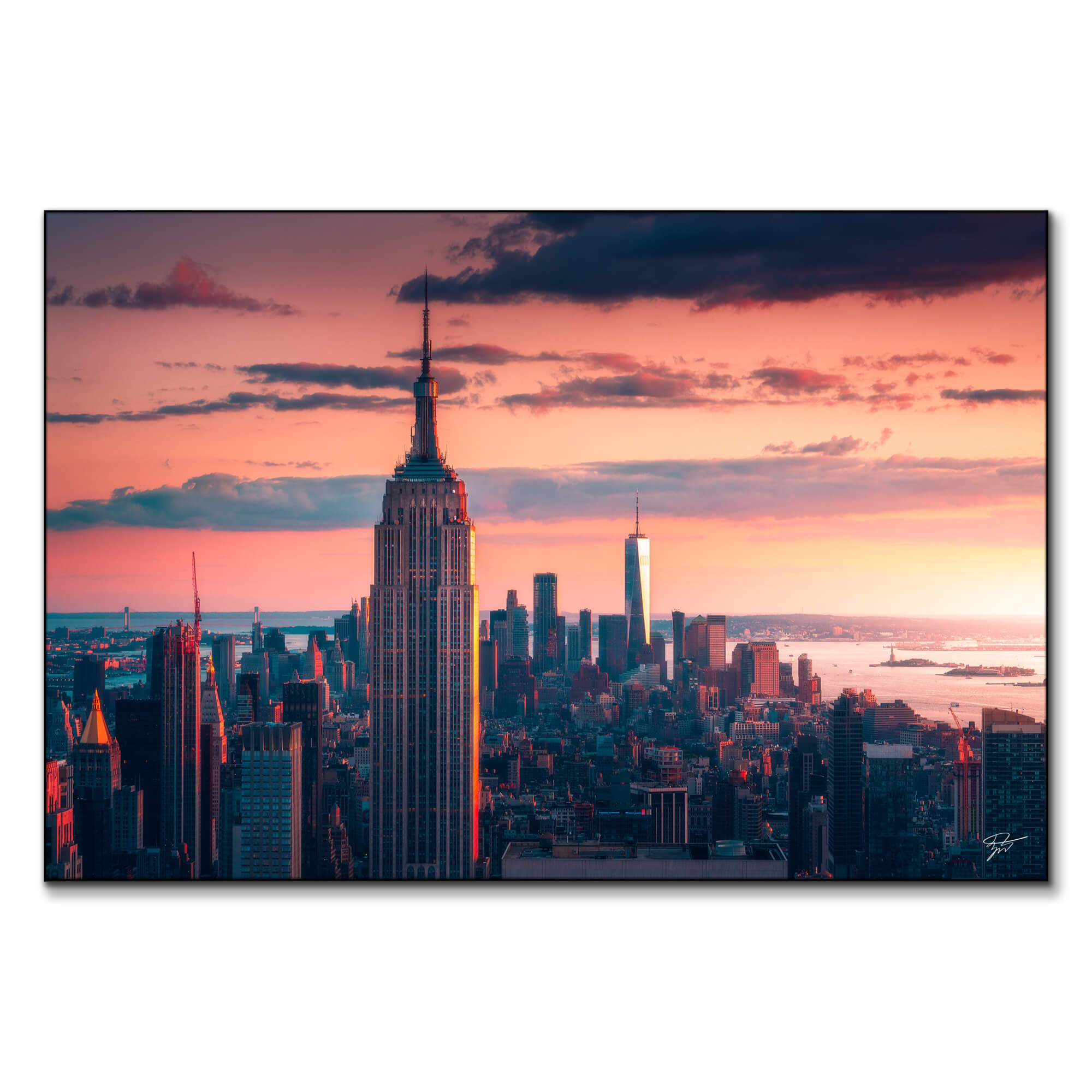 Above It All Wall Empire Art Building State BIG Décor Wall 