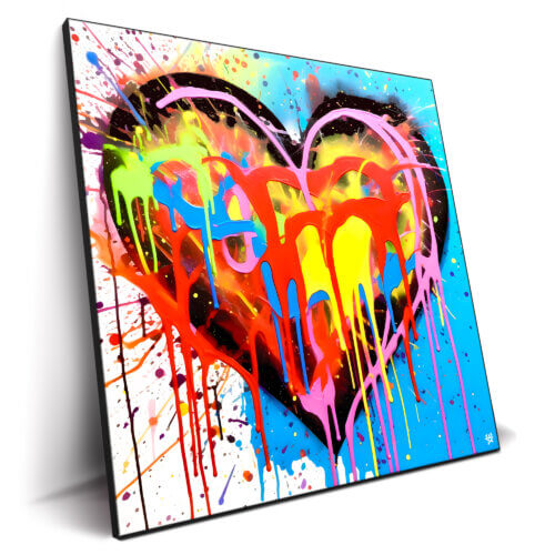 Heart Wall Art by Jessica Stempel