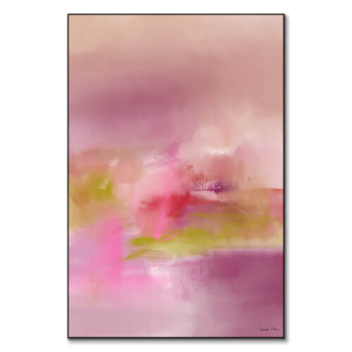 bubblegum-pink-abstract-wall-art-big-wall-d-cor