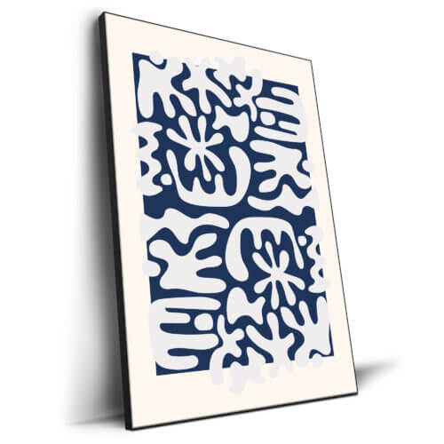 Blue Boneyard Wall Art by RS Lab Studio