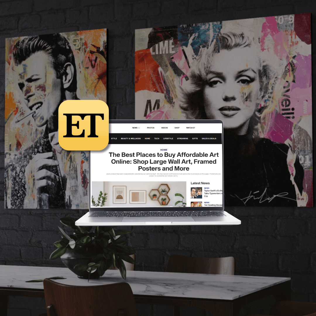 BIG Feature in ET Online's Latest Article About Where to Buy Art
