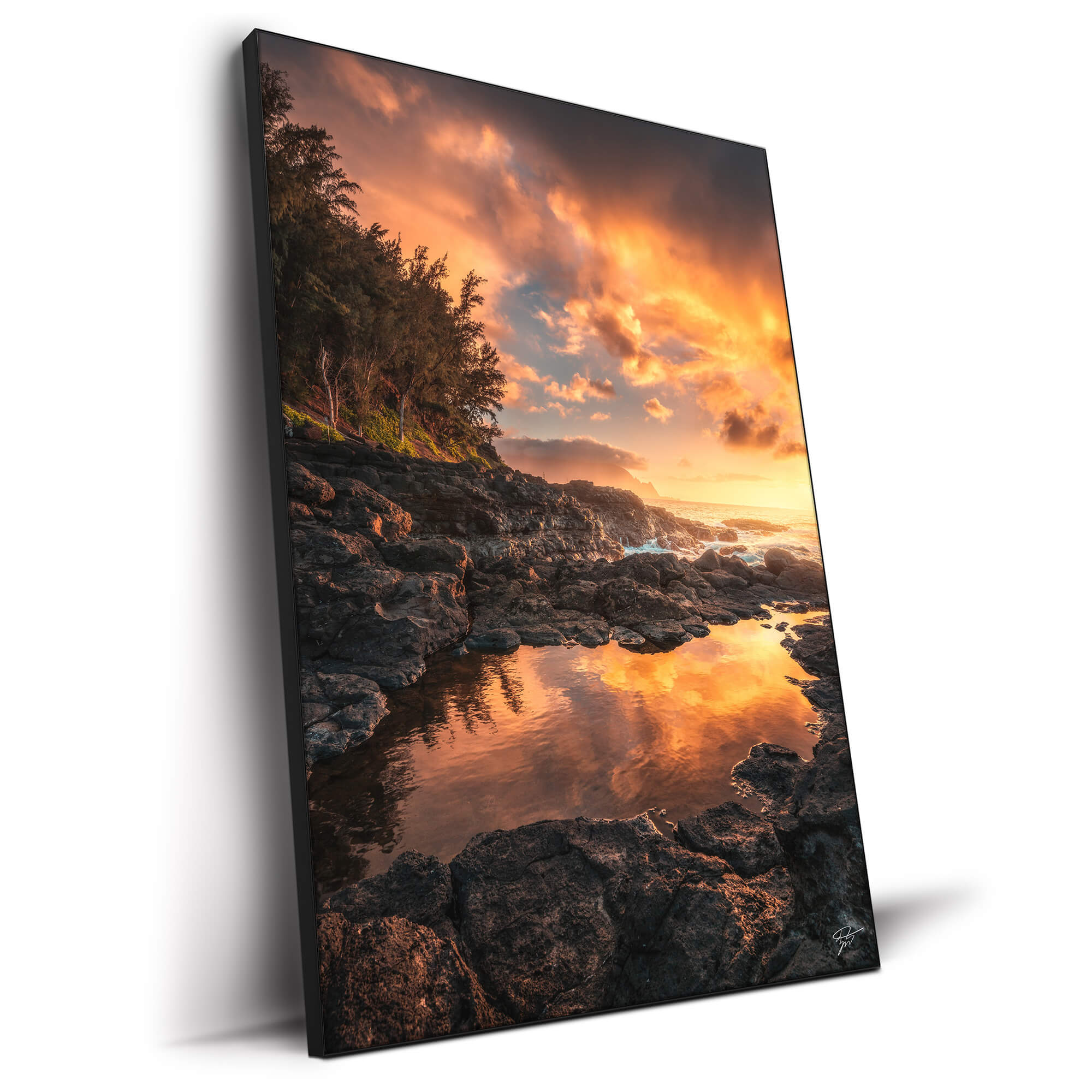 Warm Sky Art Card Warm Sky Art Card