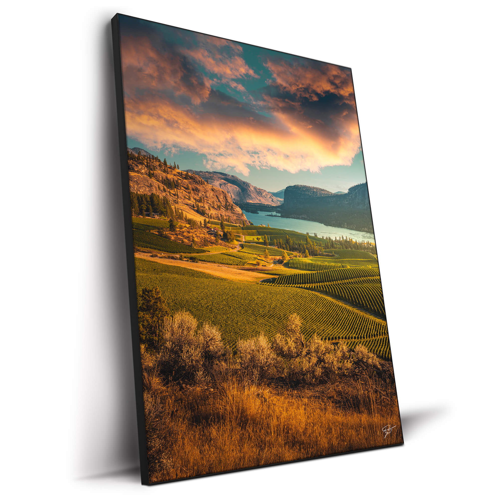 Warm Sky Art Card Warm Sky Art Card