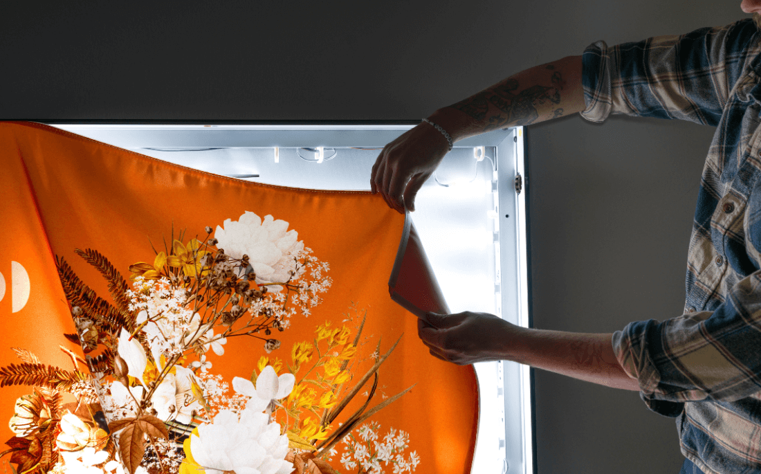 LED Lightbox Frame