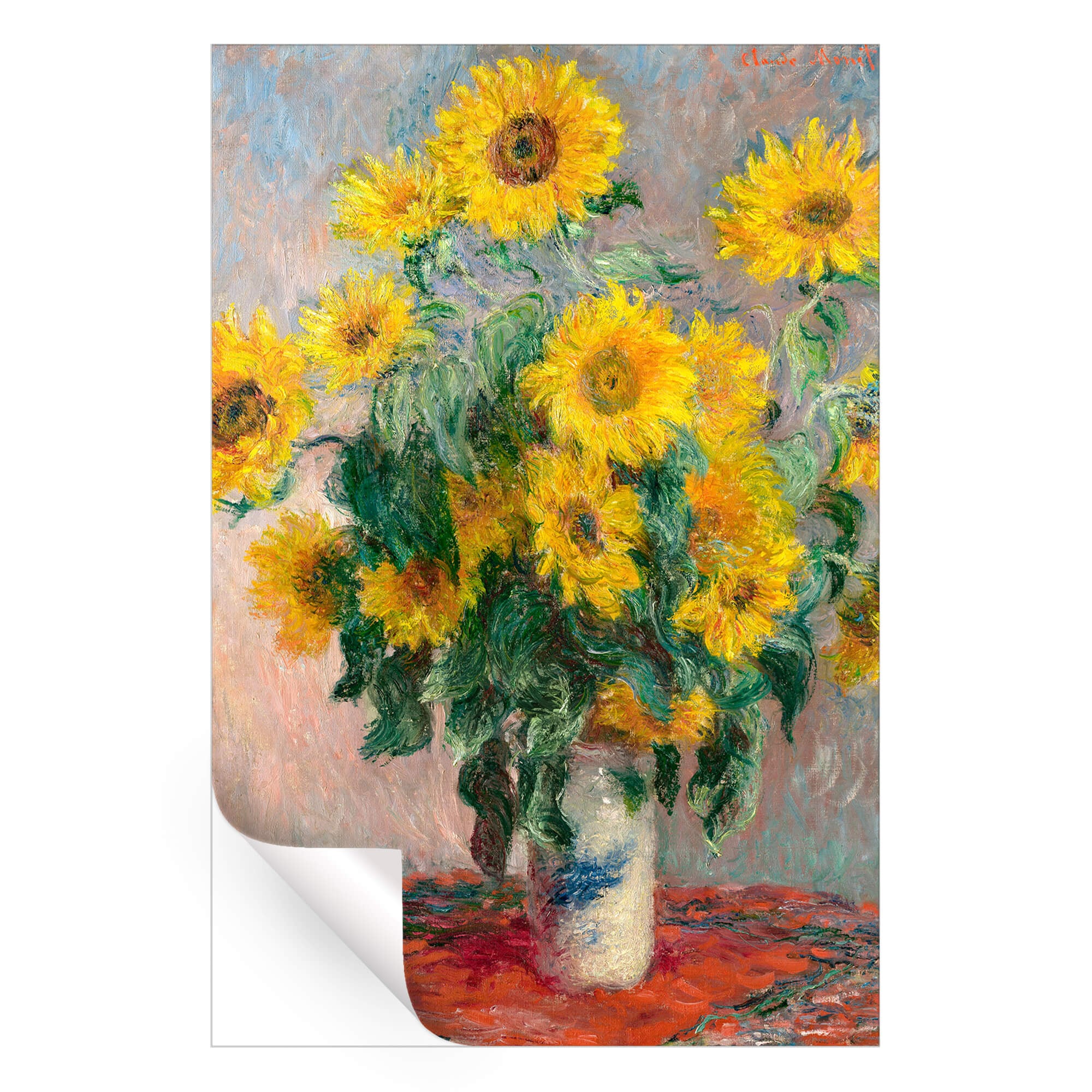 Bouquet of Sunflowers by Claude Monet | BIG Wall Décor