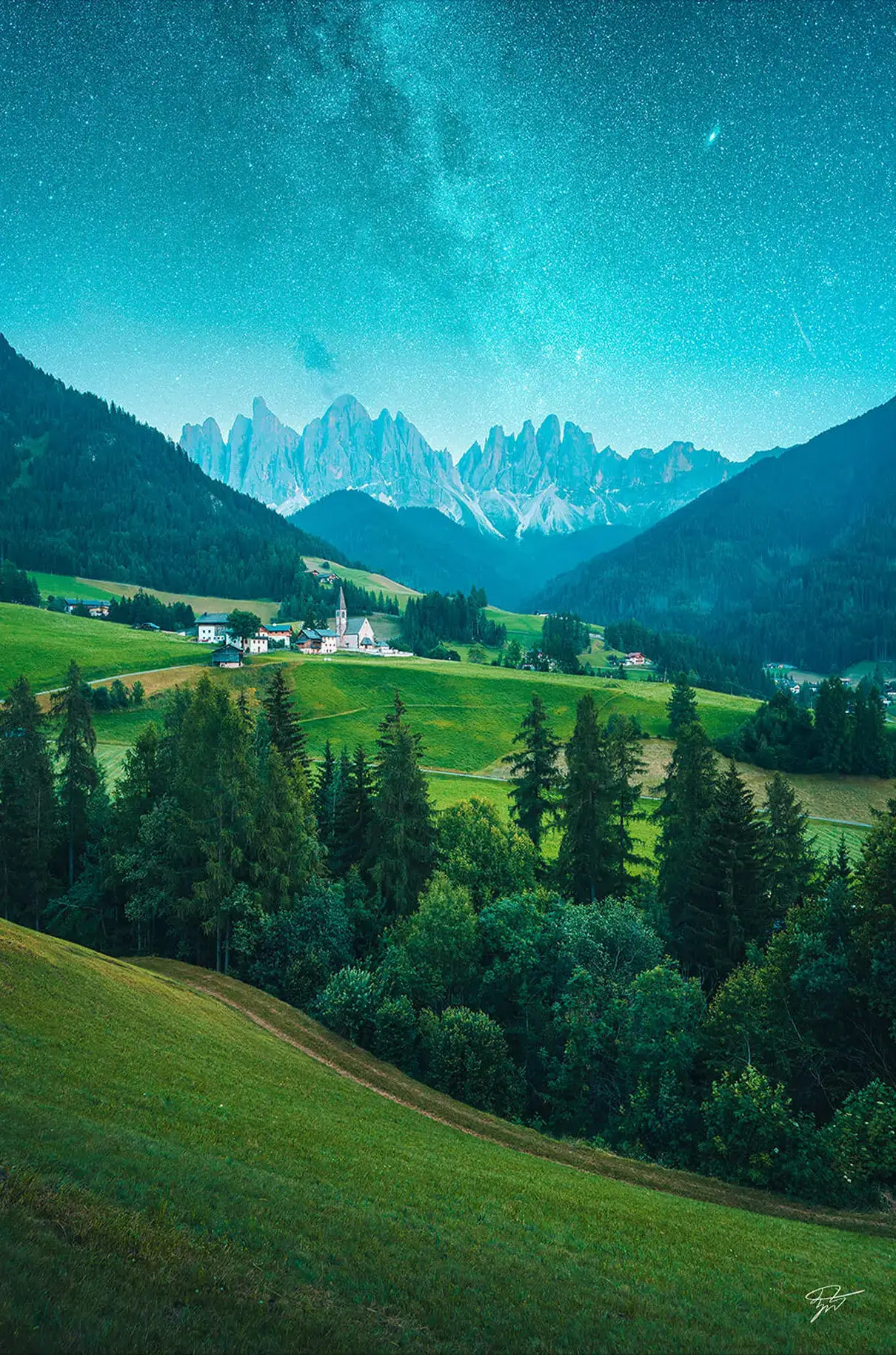 Italian Mountain Town Photography | BIG Wall Décor, image size:1210x1828