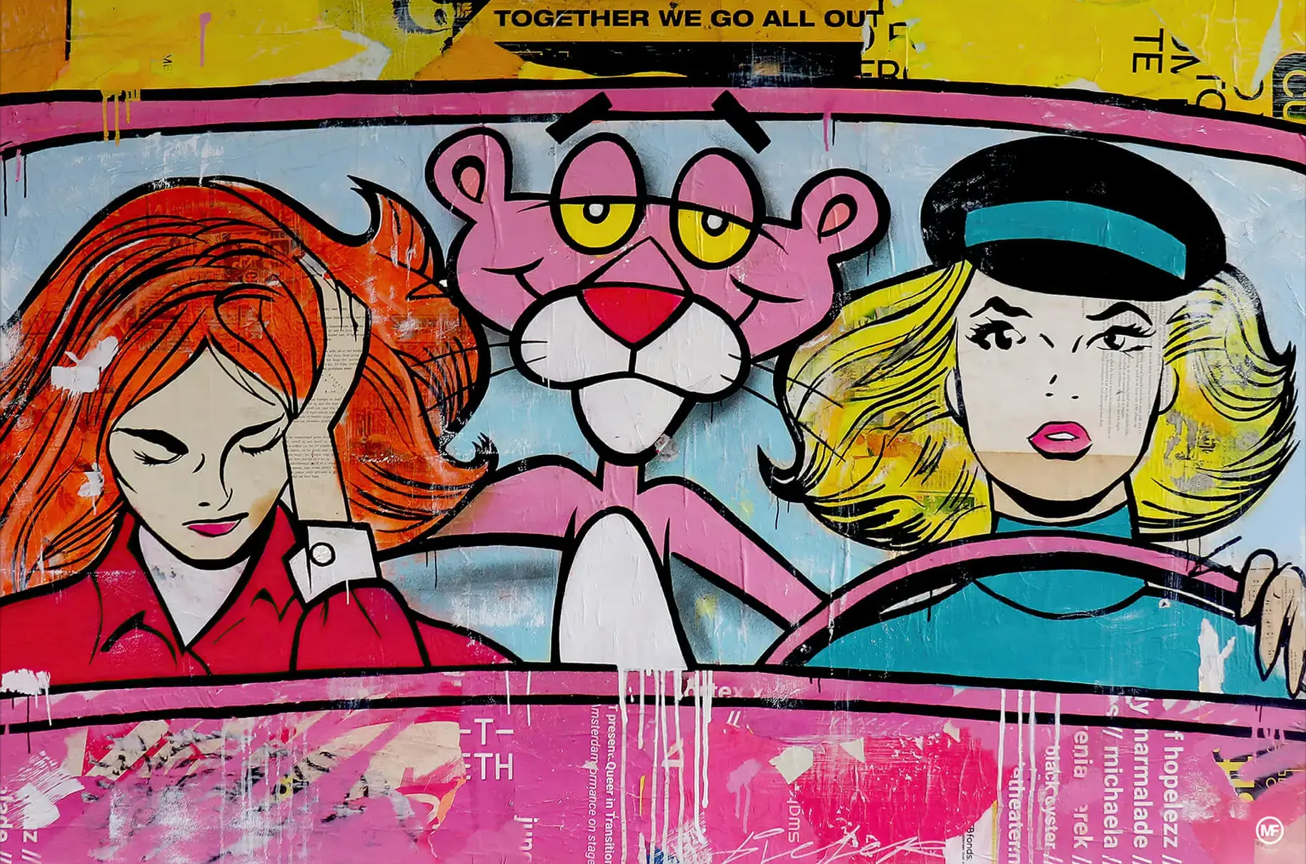 Pink Panther Barbie Wall Art | BIG Wall Décor