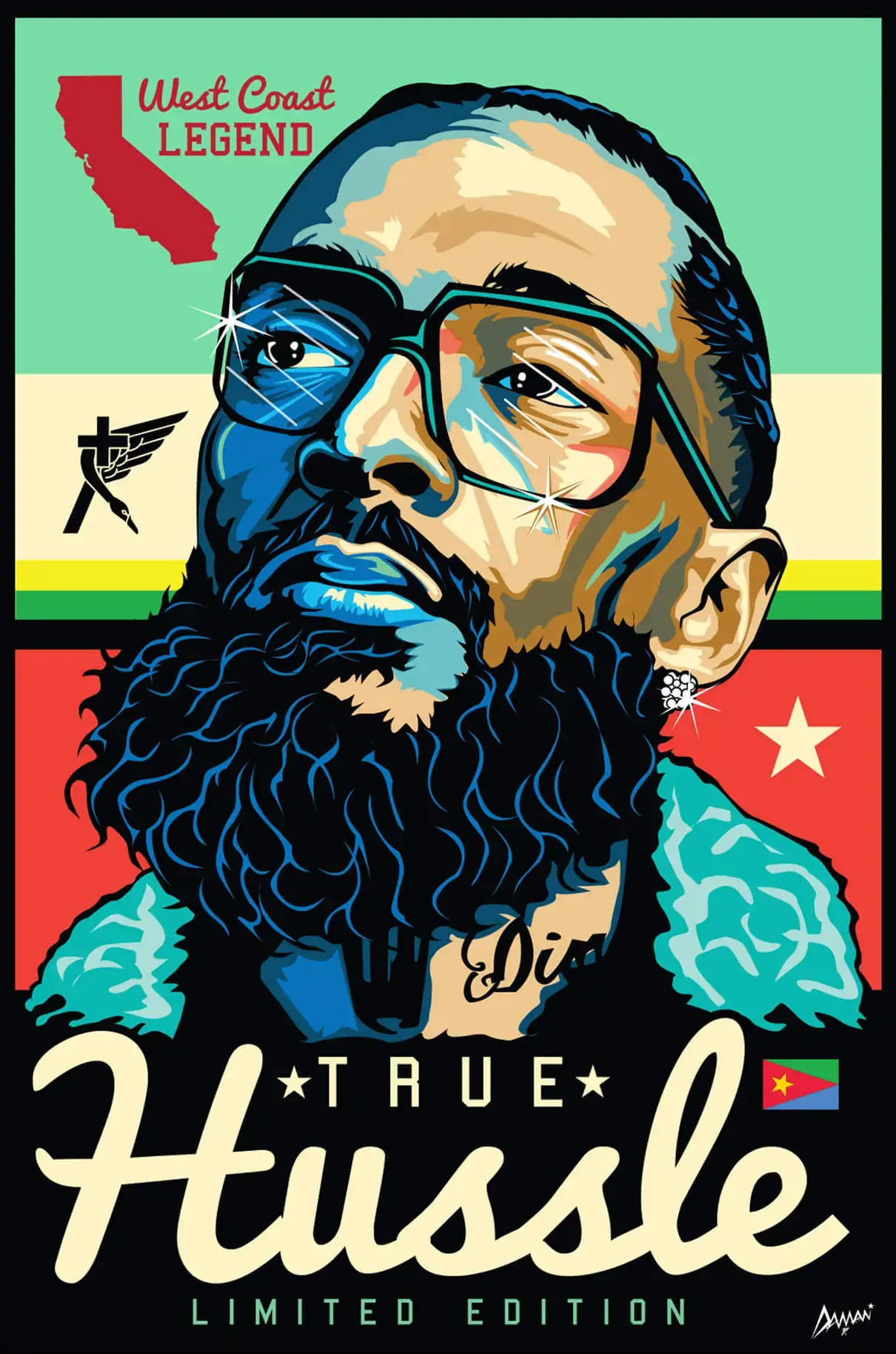 Nipsey Hussle Wall Art | BIG Wall Décor