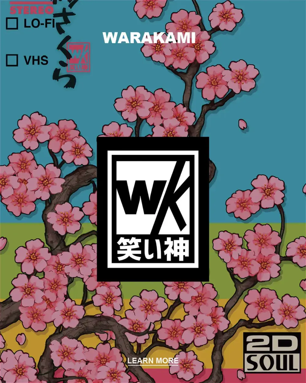 Warakami Vaporwave Wall Art | BIG Wall Décor