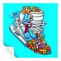 Blue Air Jordan's #3
