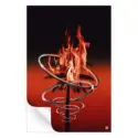 Fire Palm Tree #3
