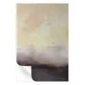 Abstract painting with a gradient of warm neutral tones blending into deep earthy browns.