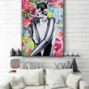 Big Graffiti Catwoman Wall Art Huge Decor Prints