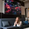 Big Colorful Abstract Wall Art Huge Decor Prints