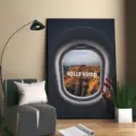 Huge Plane Window Wall Art Huge Decor Prints