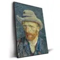 Self Portrait with Grey Felt Hat #2