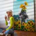 Sunflower Astronaut #4