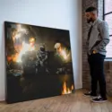 Astro Burning House #4