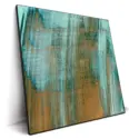 Teal Strokes #2