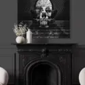 Vintage Room Skull #4