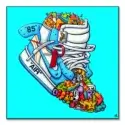 Blue Air Jordan's #1