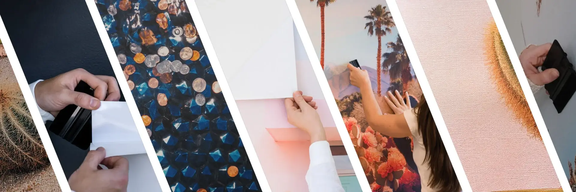 How To Guide for Applying <br />
Large Stickablez Peel and Stick <br />
Canvas Art