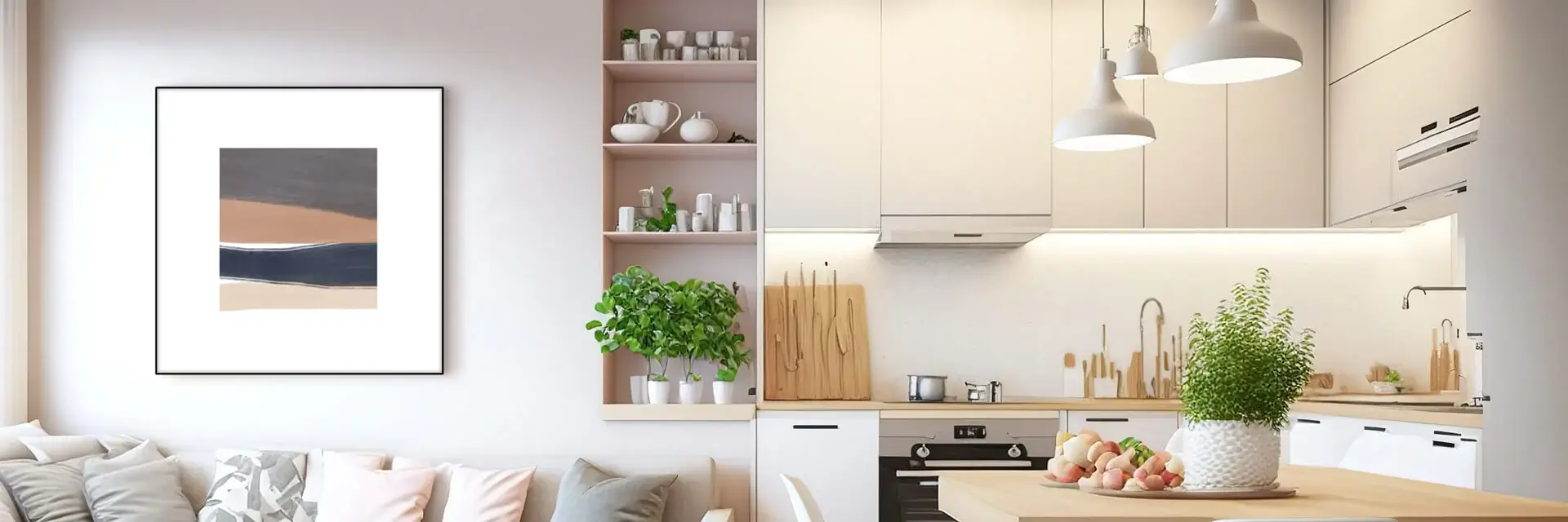 4 Hacks to Hang BIG Wall Décor Easily<br />
