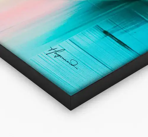 Surreal Aqua Orca Wall Art | BIG Wall Décor