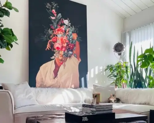 FLORAL HEAD