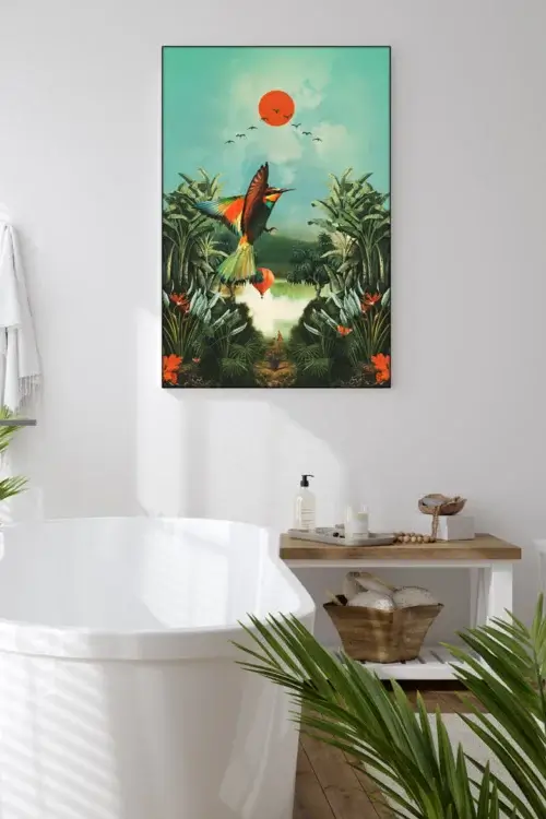 Bathroom Wall Art Inspiration