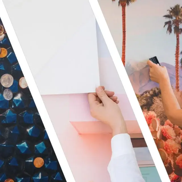 How To Guide for Applying <br />
Large Stickablez Peel and Stick <br />
Canvas Art