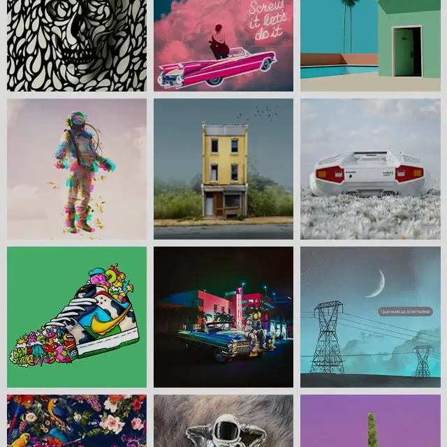 artwork social print media Instagram technology decor wall artists