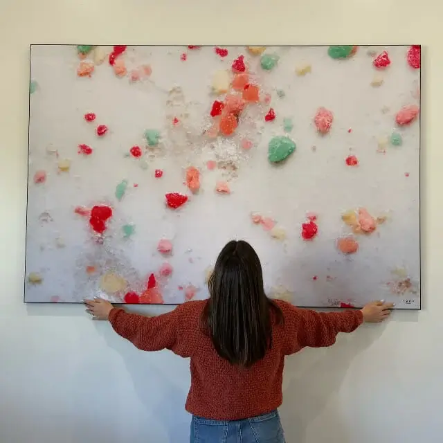 BIG Wall Décor Donates Large Colorful Wall Art to Kenzie’s Be Cafe 