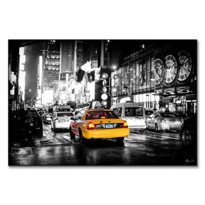 Yellow Taxi in Manhattan