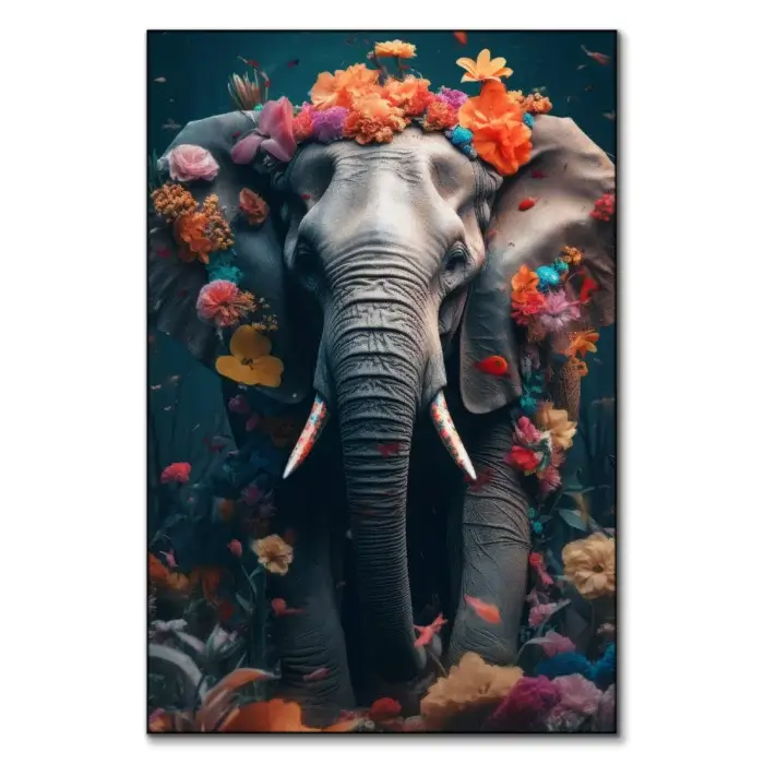 Floral Elephant