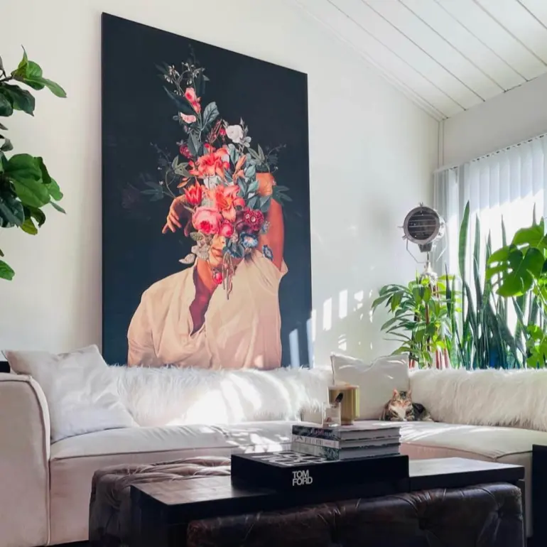 Best Large Flower Wall Art for Your Living Room<br />
