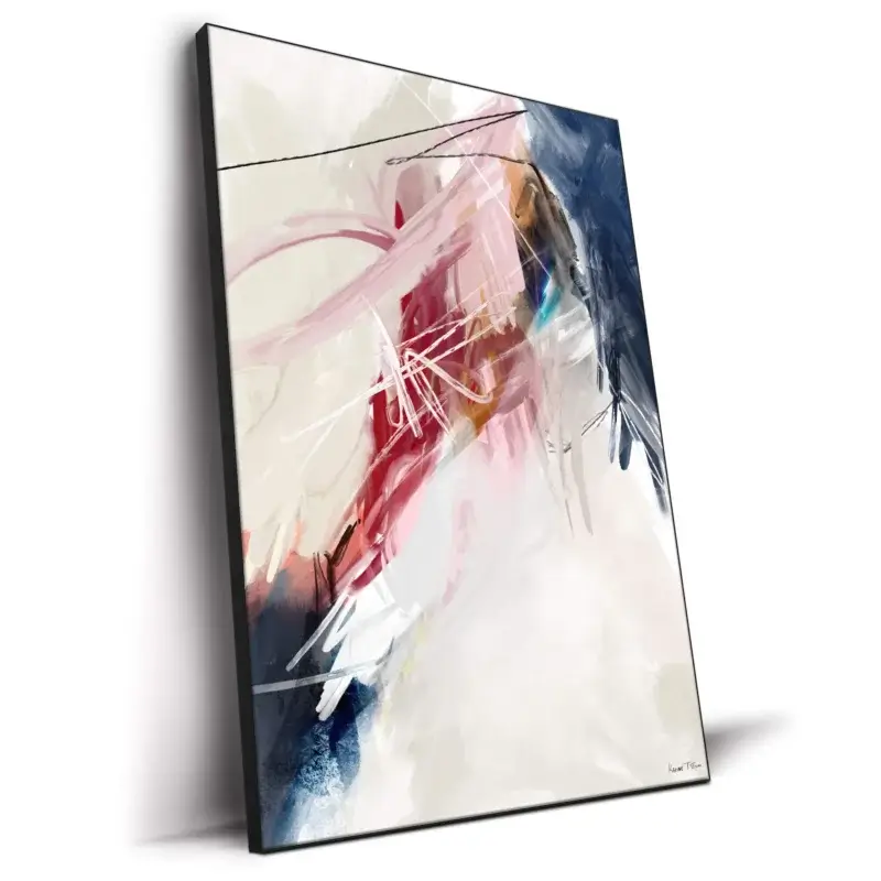 Good Feeling No. 02 Red Wall Decor by Karine Tonial Grimm