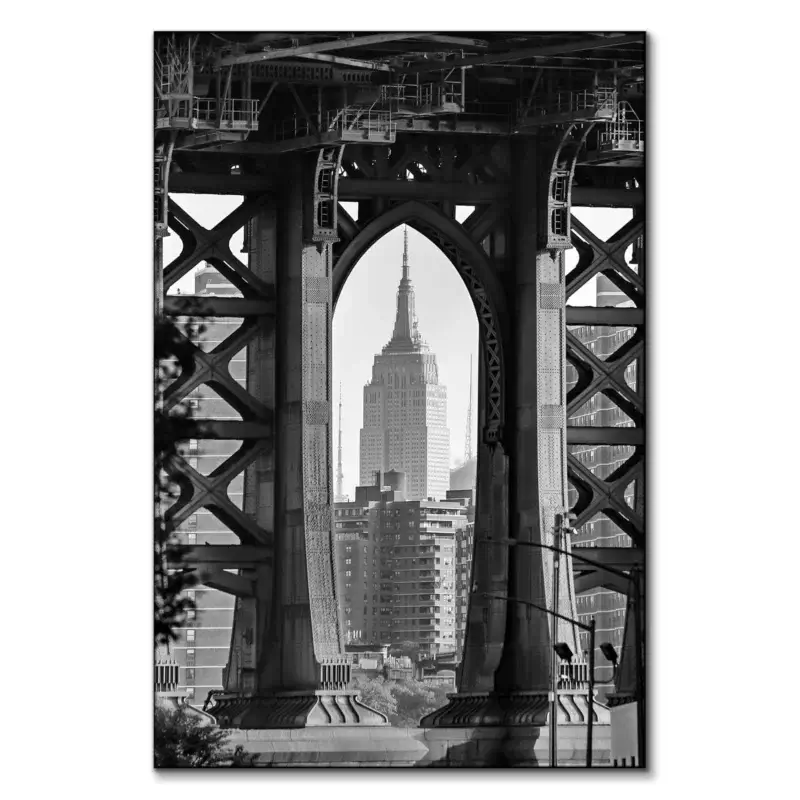 Empire Black and White Wall Art by Peter Alessandria