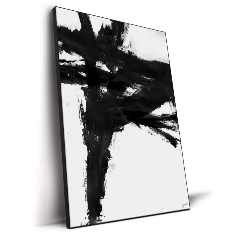 Dialectical Black and White Wall Decor by Artur Chen