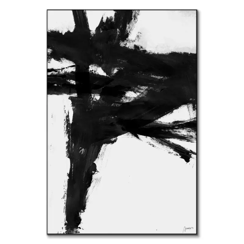 Dialectical Black and White Wall Art by Artur Chen