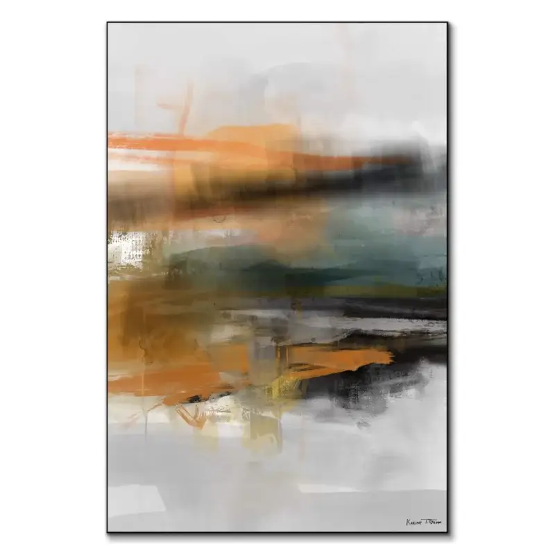 Crazy About You Grey Wall Art by Karine Tonial Grimm