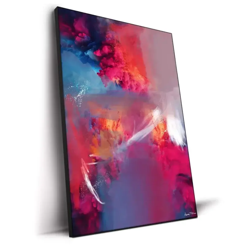 Feeling Purdy Good Vibrant Wall Decor by Karine Tonial Grimm