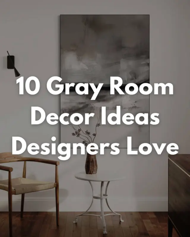 10 Gray Room Decor Ideas That Designers Love - Image #1