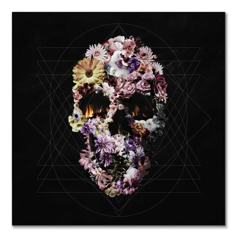Yayla Skull Dark Wall Art by Ali Gulec