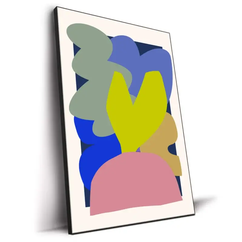 Shape Hug Colorful Wall Decor by RS Lab Studio