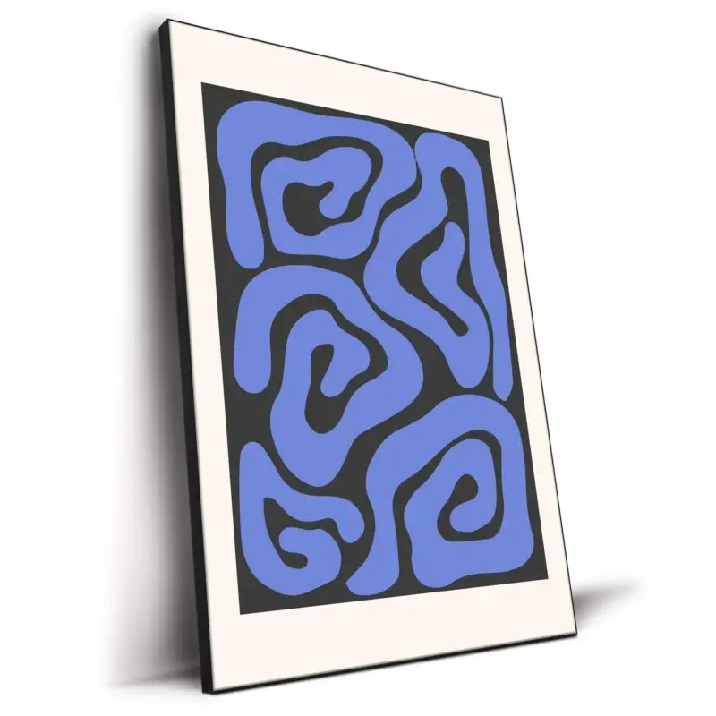 Blue Mix Blue Wall Decor by RS Lab Studio
