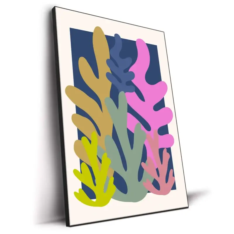 Coral Colorful Wall Decor by RS Lab Studio