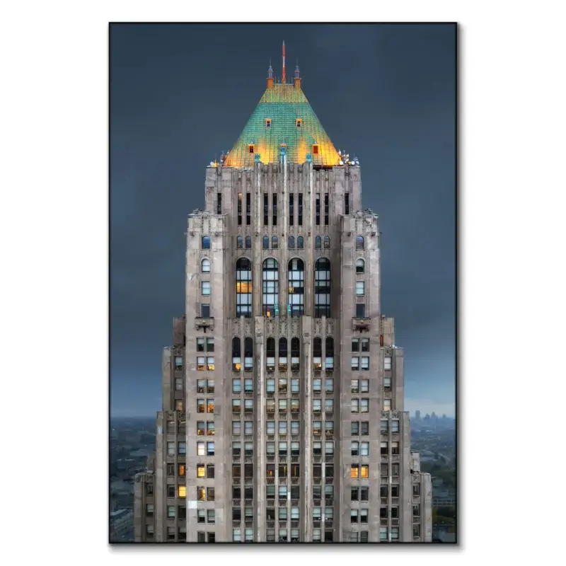 Fisher Building Wall Art by Chris Hytha