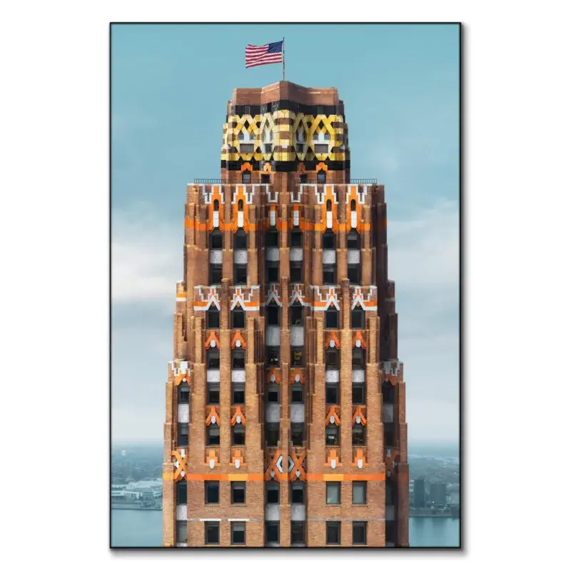 Guardian Building Wall Art by Chris Hytha